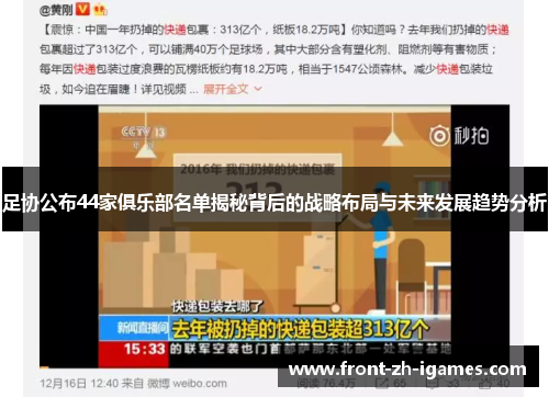 足协公布44家俱乐部名单揭秘背后的战略布局与未来发展趋势分析